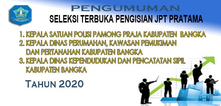 PENGUMUMAN SELEKSI TERBUKA PENGISIAN JPT PRATAMA 2020