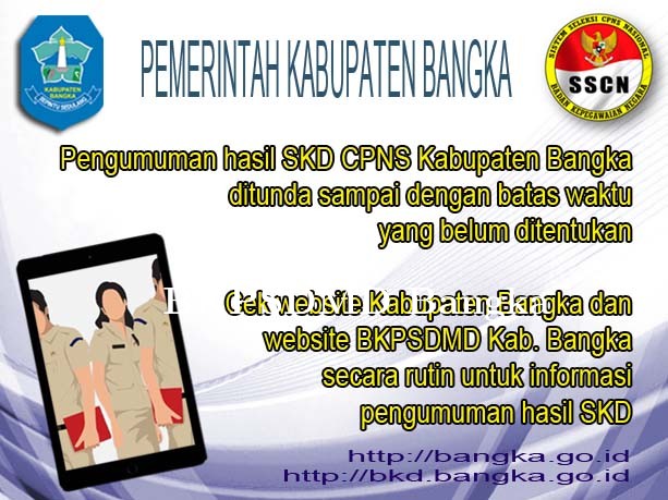Pemberitahuan tentang Pengumuman Hasil SKD